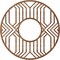Ekena Millwork Empire Wood Fretwork Pierced Ceiling Medallion, Walnut, 22"OD x 8"ID x 3/8"T CMWP22X22X0375EPWA - alternate 4